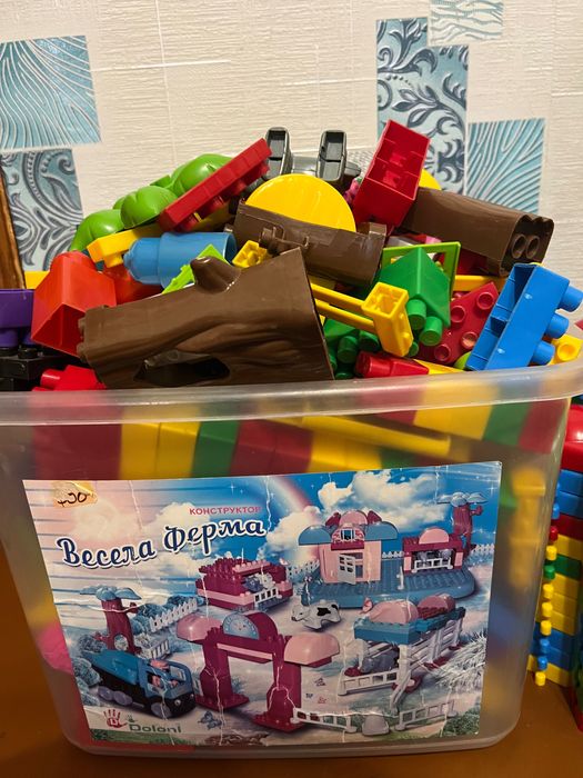 Конструктор великий набір