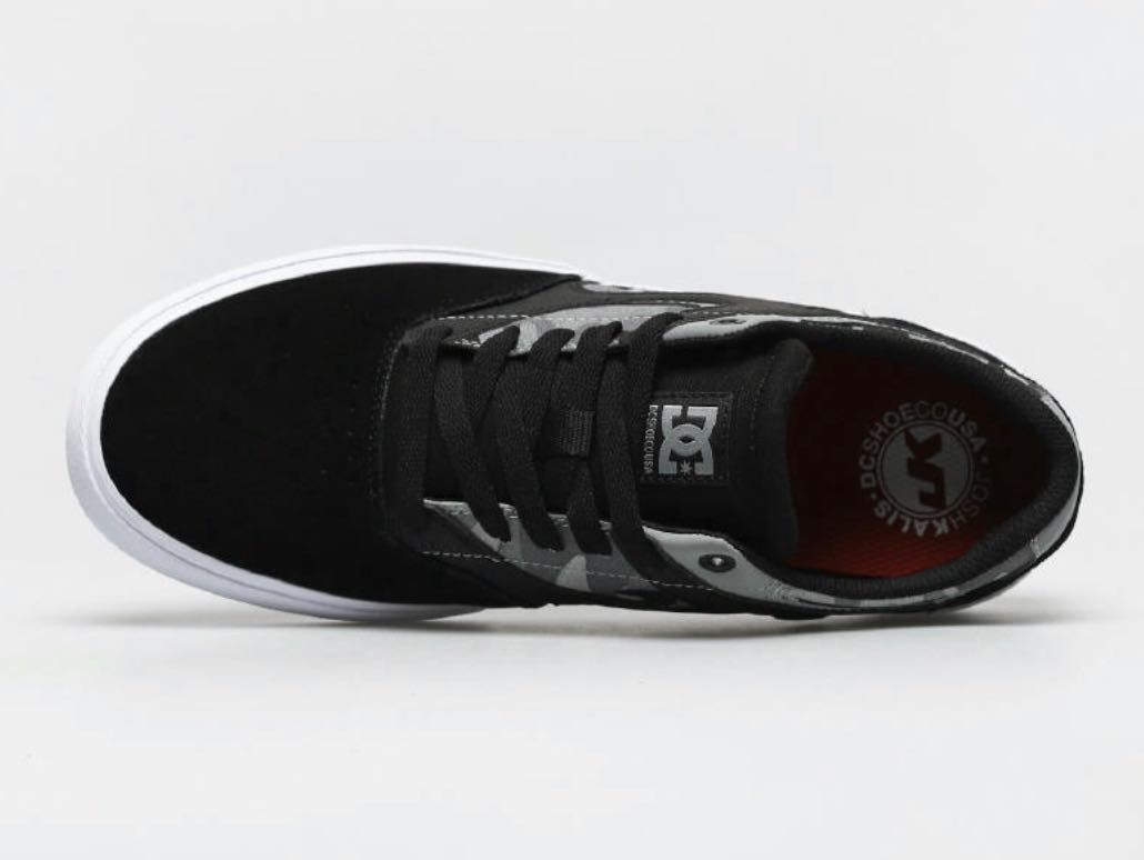 Niskoprofilowe Trampki Męskie DC Kalis Vulc S - black. Rozmiar 42