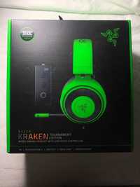 Headset Razer Kraken Tournament em Verde