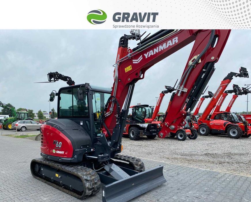 Koparka Yanmar SV60 (6 ton) od Autoryzowanego Dealera - GRAVIT
