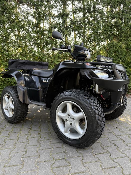 Suzuki KingQuad 700 4x4’ WTRYSK’blokada’TOP STAN! Transport grizzly