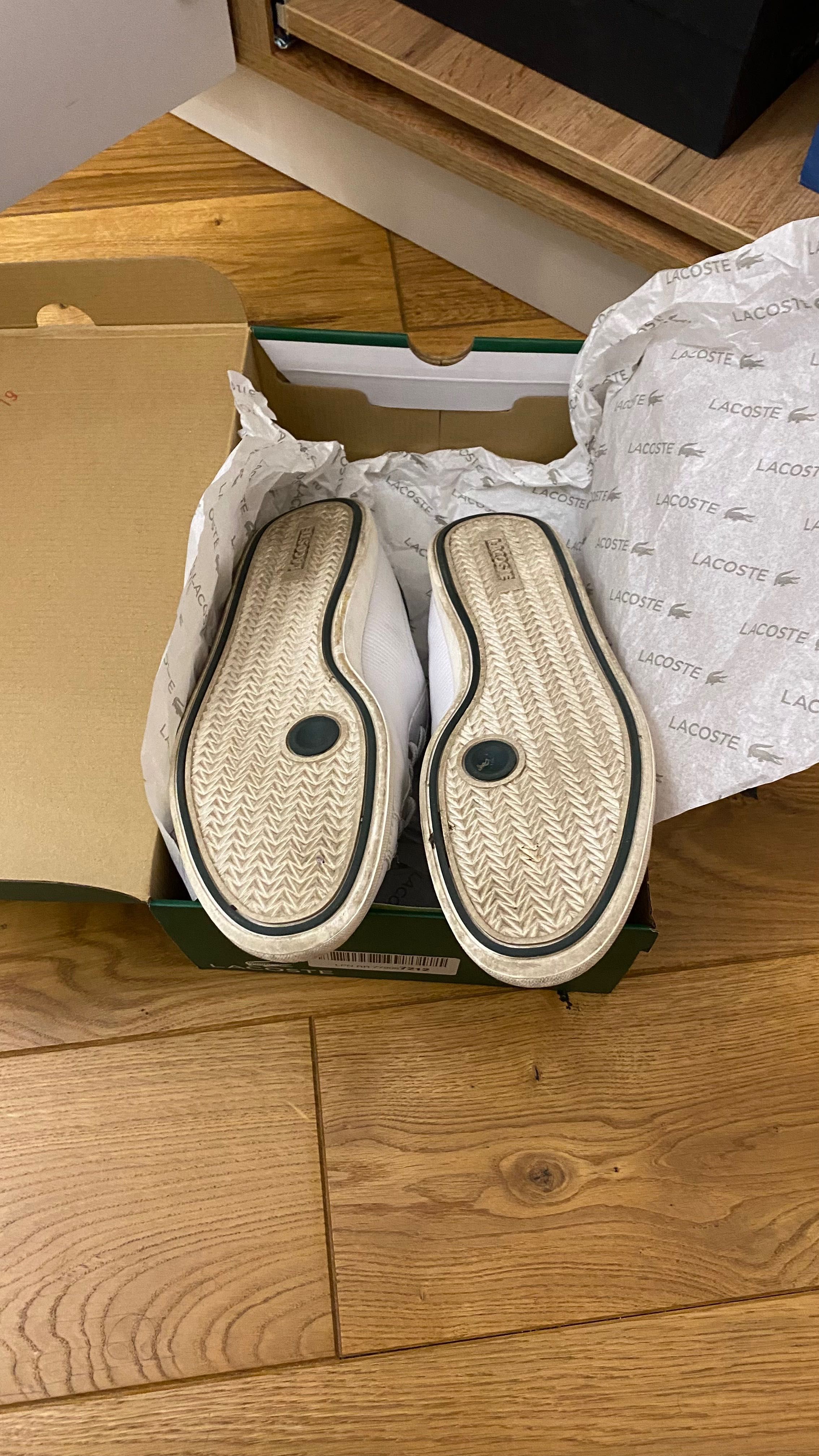 Мужские кеды Lacoste модель 738SMA00181R5