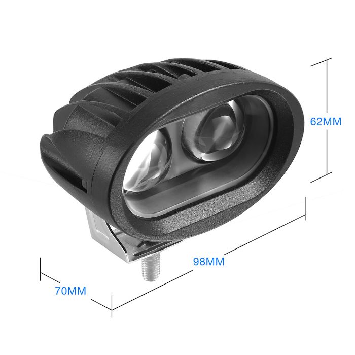 Halogeny motocyklowe lampy reflektory lightbar LED KRW20S