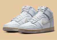 Кросівки Nike Dunk High Retro White/Pure Platinum ОРИГІНАЛЬНІ КРОСІВКИ