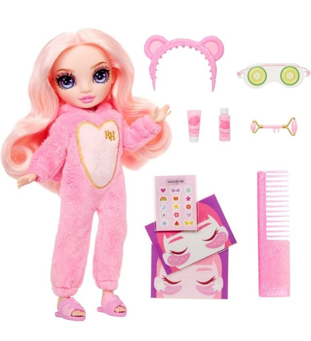 Rainbow High Рейнбоу хай Джуніор Белла Паркер Піжамна вечірка Junior