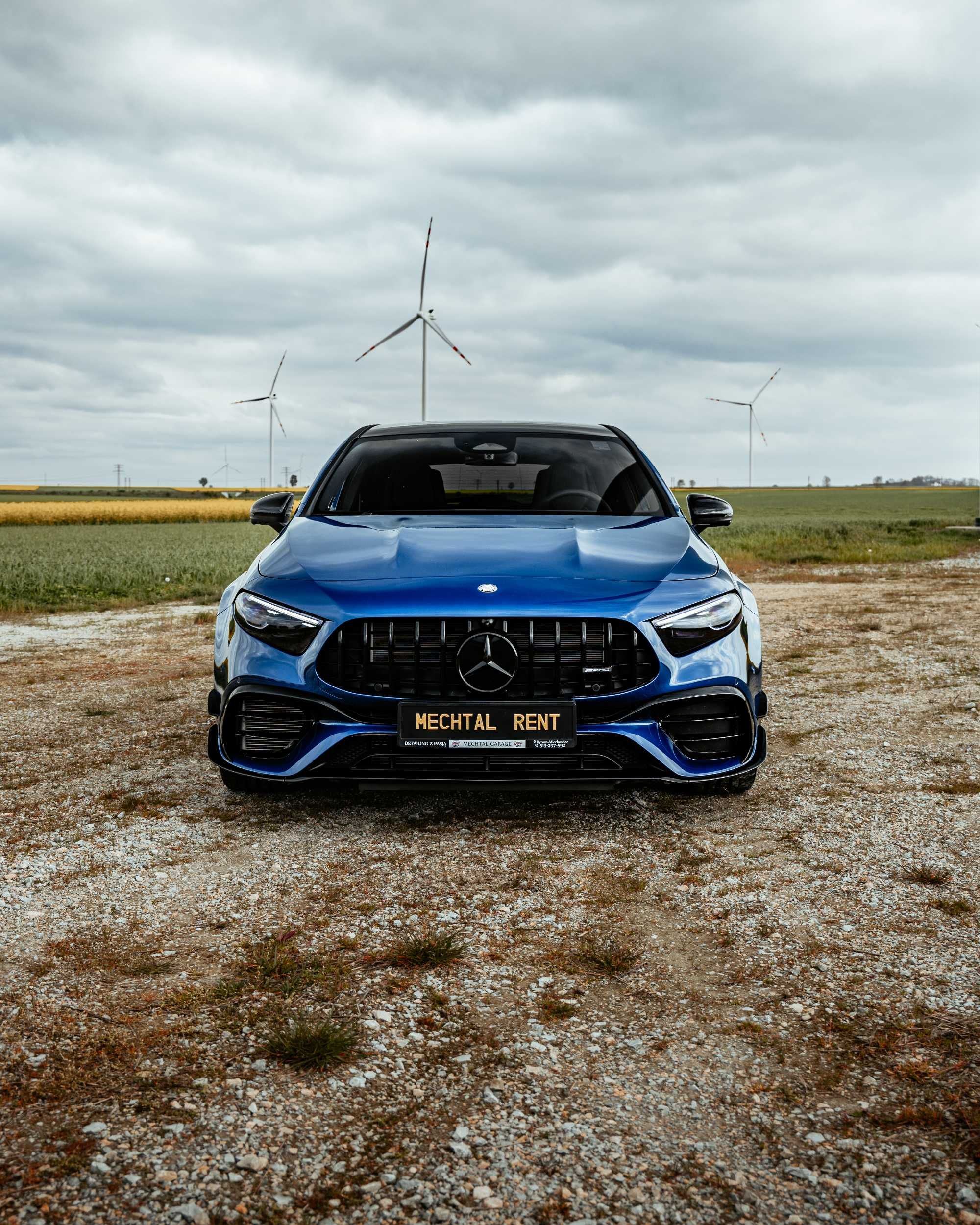Wynajem nowy Mercedes A45S AMG, BMW M2, GR Yaris, samochody sportowe