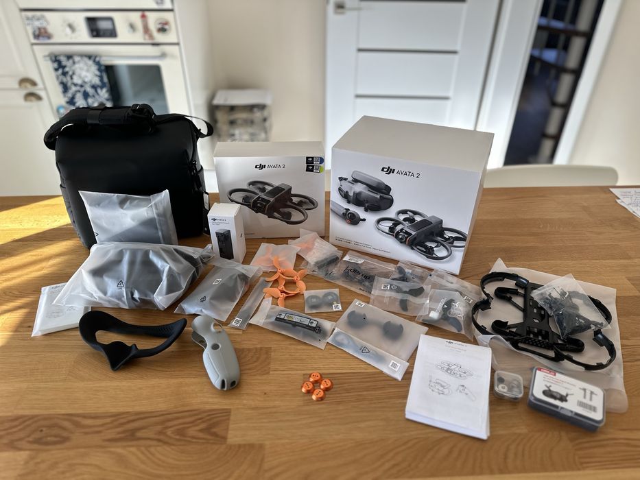 DJI Avata 2 Fly More Combo + 3 bat+ Care +Akcesoria | Nowy | GWARANCJA