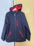 Kurtka wiosenna dziecięca Jack Wolfskin Fourwinds mem Softshell r. 140