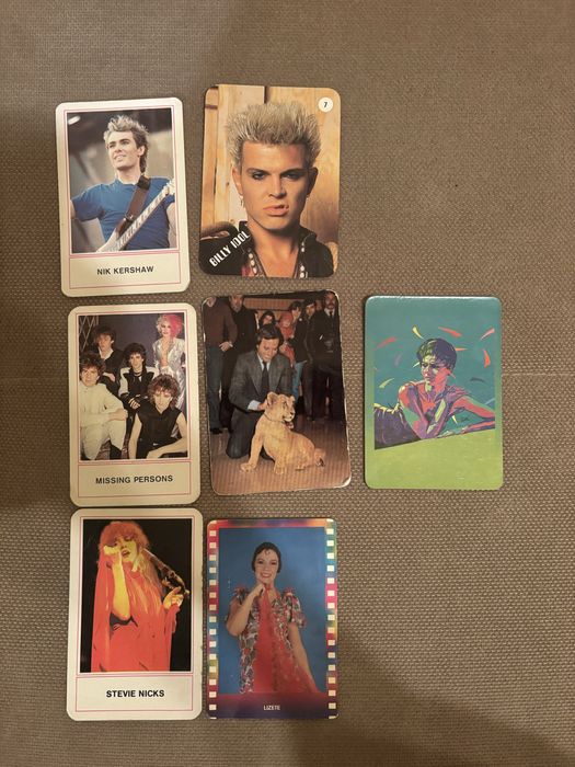 Calendarios de bolso anos 90/80