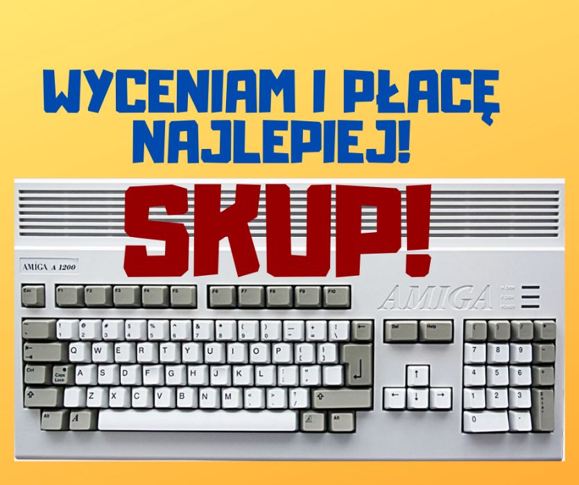 SKUP! Amiga 500,600,1200,2000,4000 Commodore, Atari, CD32, 65XE, 800xl