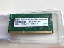 Продам оперативну пам'ять Apacer SODIMM DDR3L 1.35V 2GB Б/В