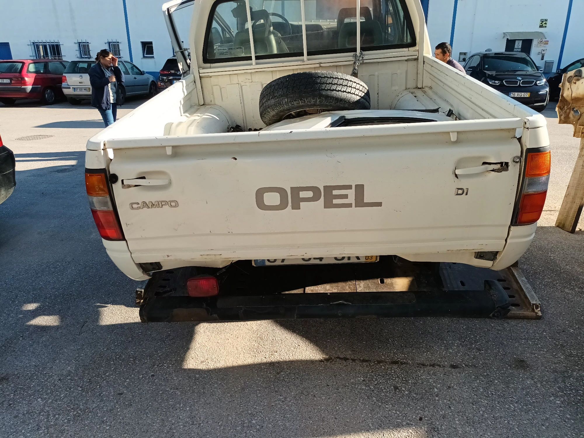 Opel Campo  Tampa da mala  todas as peças