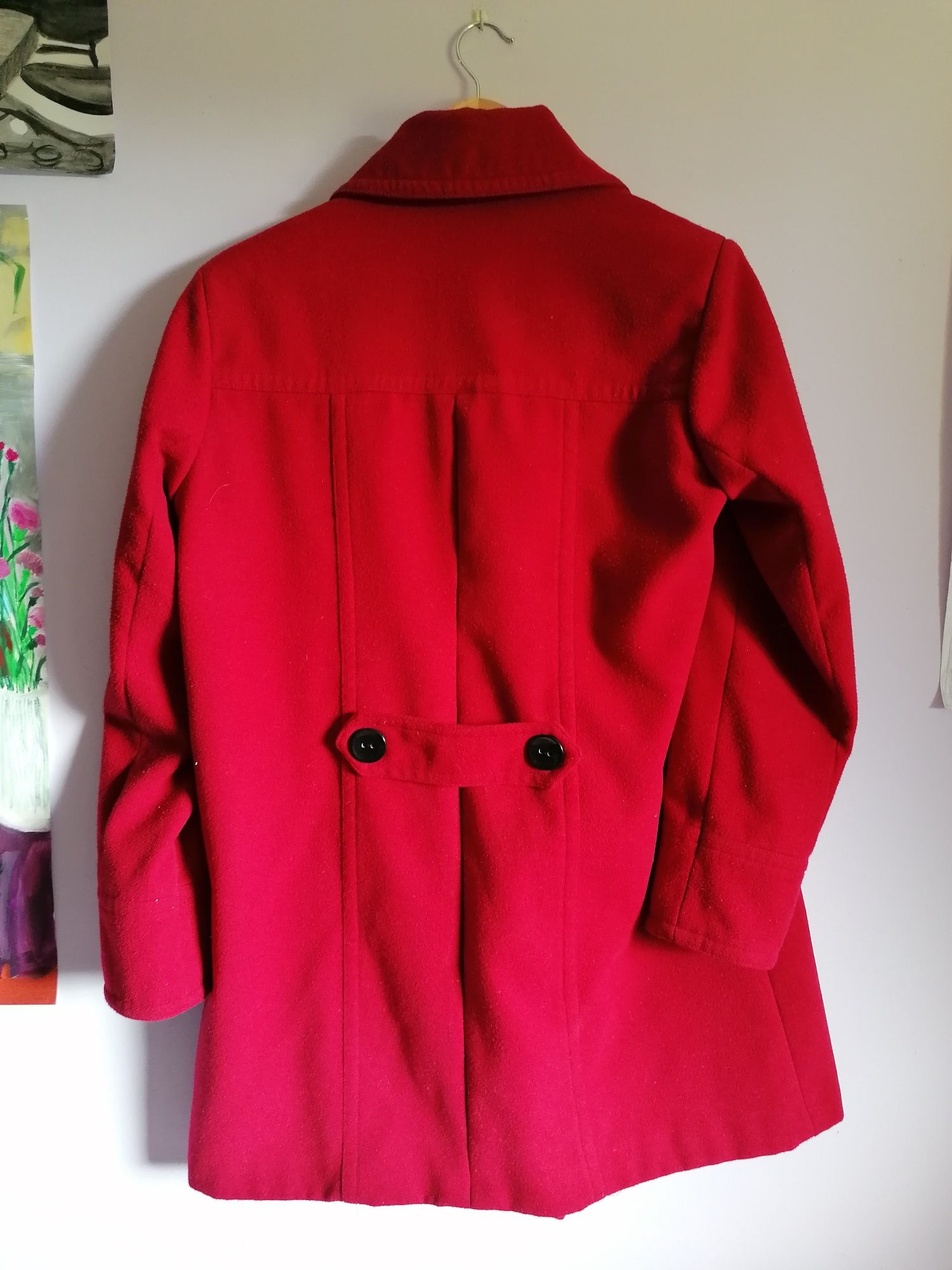 Czerwony płaszcz, rozmiar L, marka classics