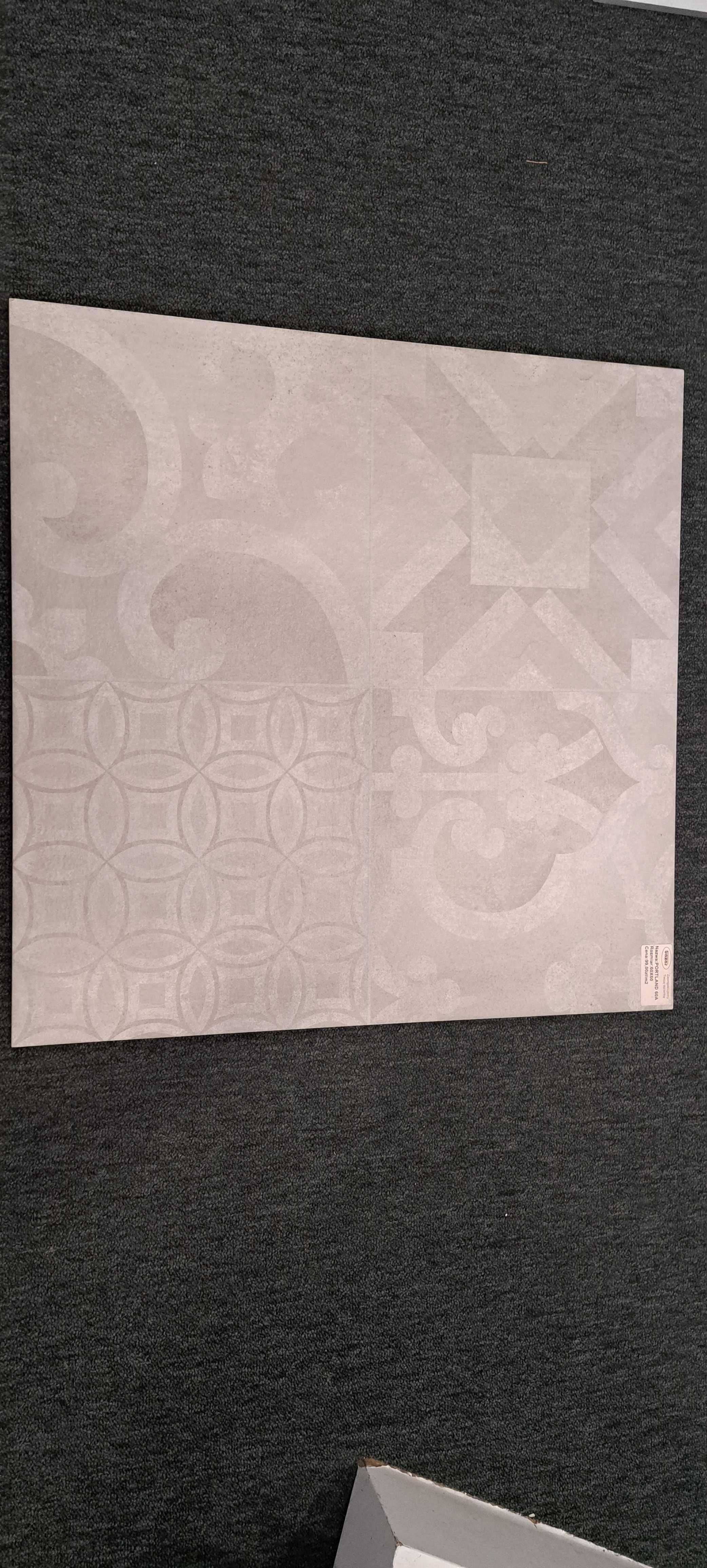 Gres Portland 60A szary patchwork 60x60 - 85 zł/m2