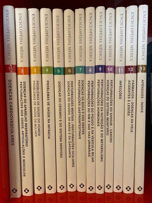 Enciclopédia Médica Merck, Sharp & Dohme (13 volumes)