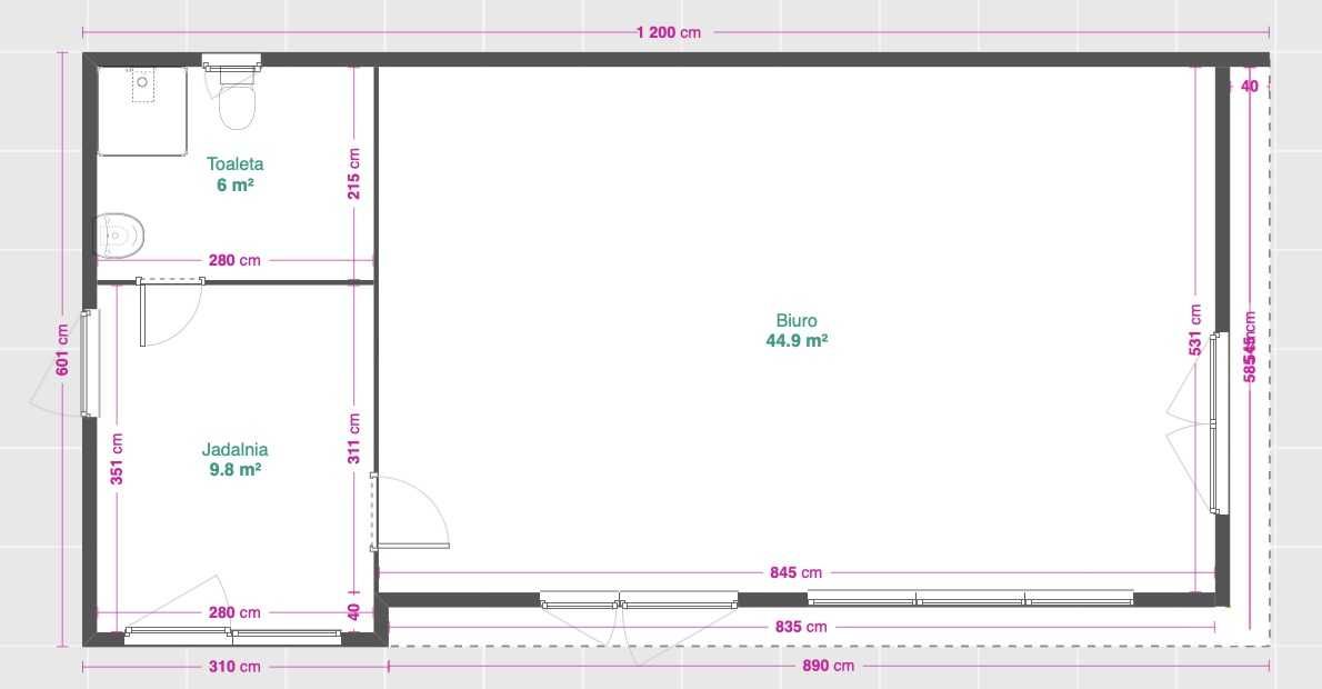 Biuro Modułowe 72m2 | Kontener Biurowy | ARTHome