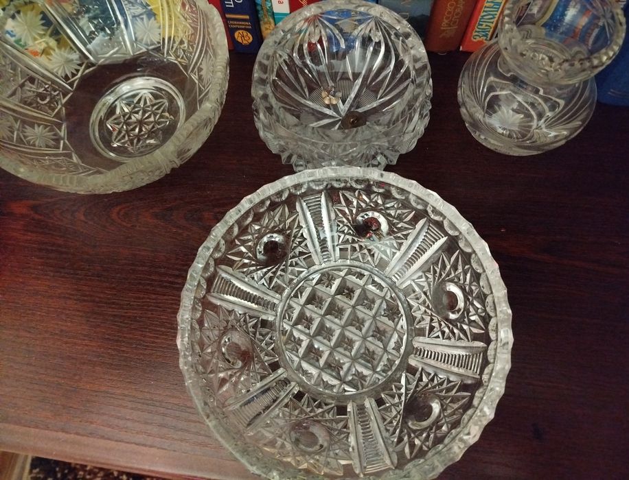 Кришталь вази нові