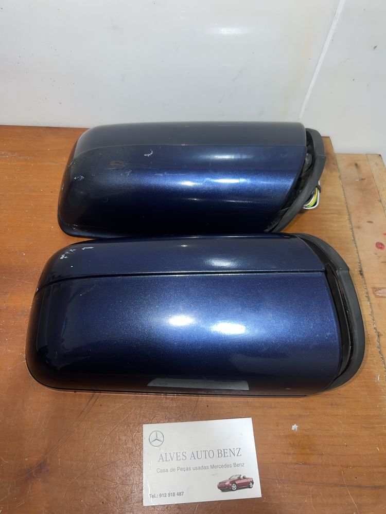 Retrovisores rebativeis eletricamente mercedes w210/w202