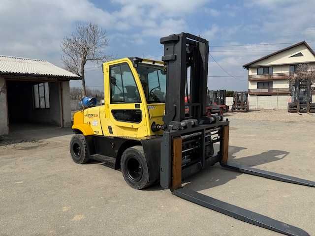 Wózek widłowy HYSTER 8t duplex pozycjoner LINDE H80T
