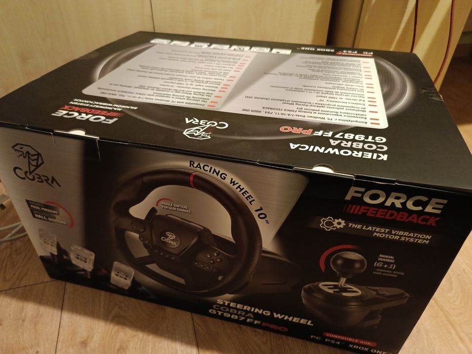 Sprzedam (Nową) kierownicę Cobra GT987FF PRO