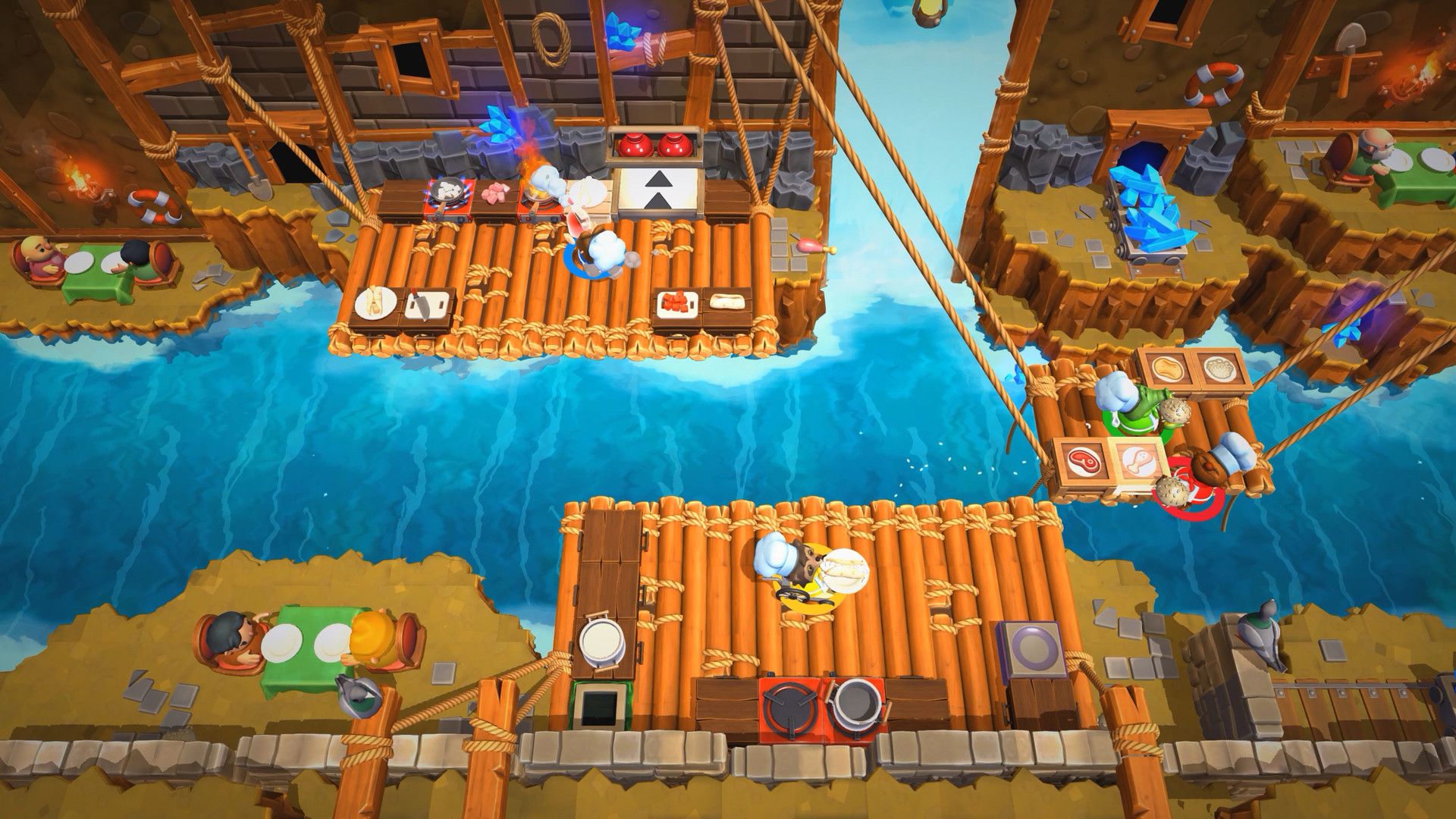 Zestaw Overcooked! Rozgotowani + Overcooked! 2: Rozgotowani (NSW)