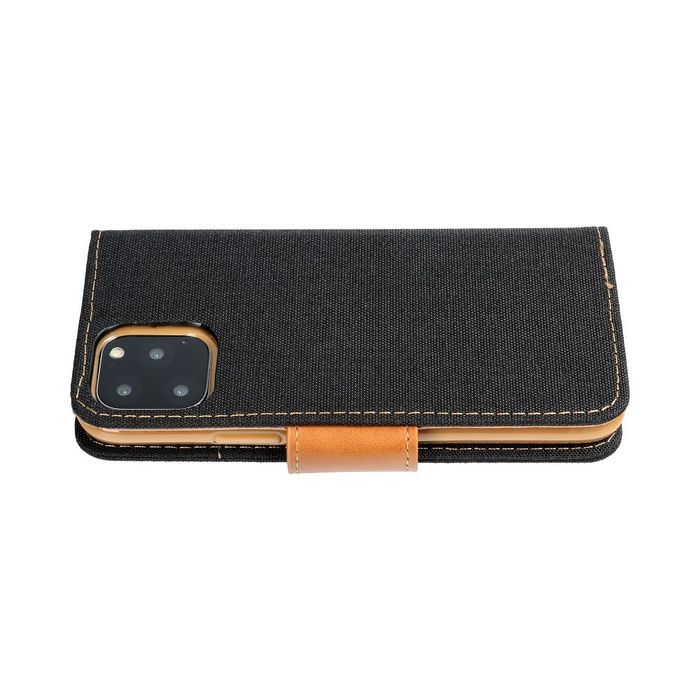 Etui Canvas Book do Samsung Galaxy S23 FE Black / Brown