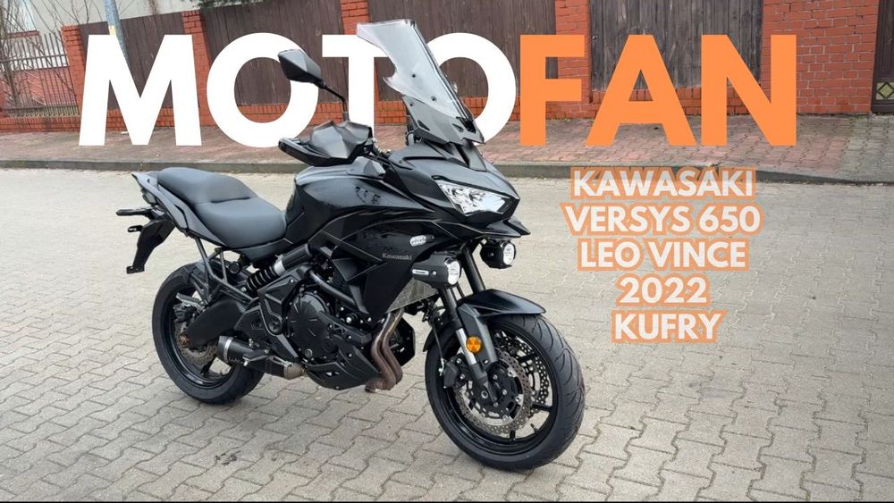 Kawasaki Versys 650 KAWASAKI VERSYS 650 Niemcy 2022r Kufry Dodatki 1 właściciel bezwypadek