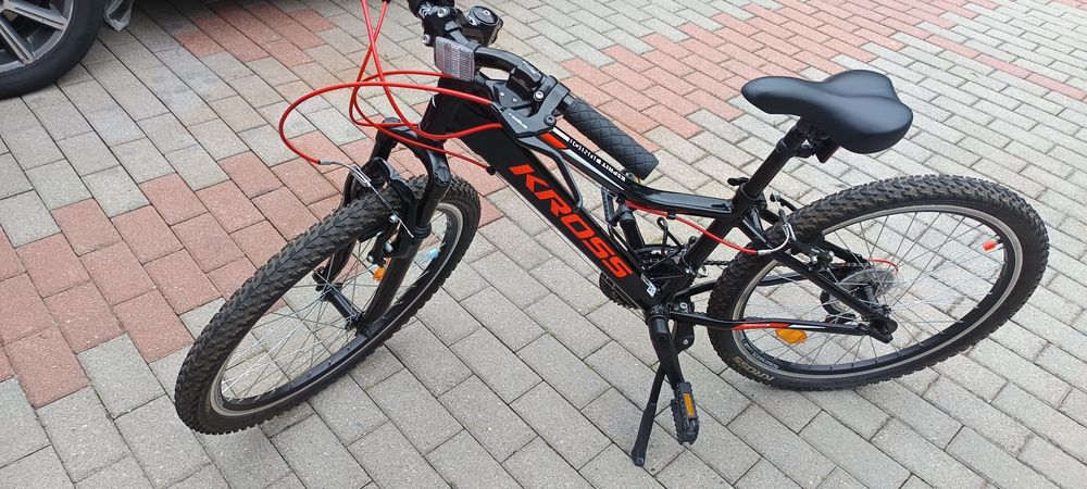 Rower Kross Esprit Junior 24" Shimano, alu czarny