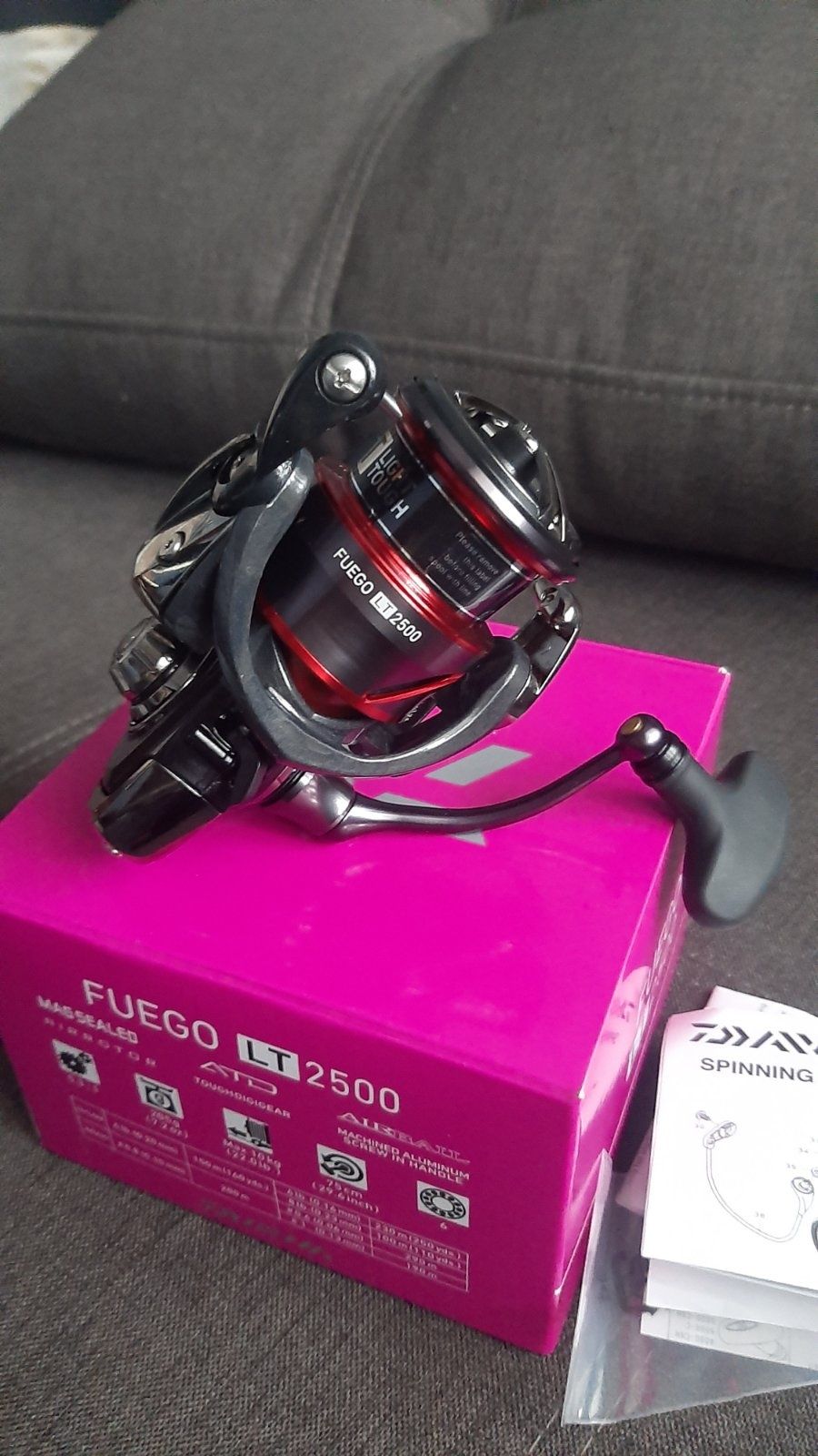 Котушка Daiwa 20 Fuego LT 2500