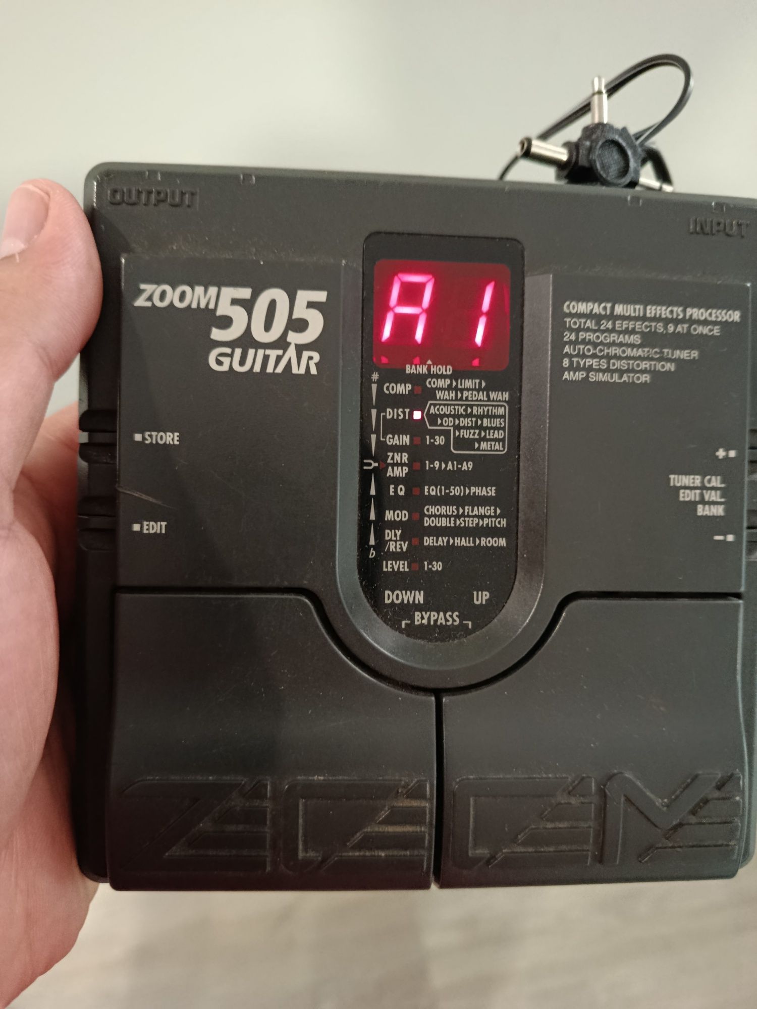 Pedal de feitos zoom 505 V1