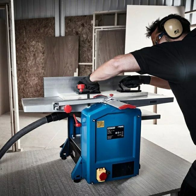 Фуговально-русмусний станок (верстак) Erbauer 1500W 254 mm. ОРИГІНАЛ