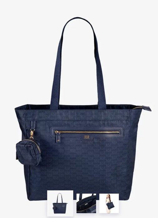 Сумка шопер синього кольору