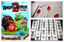 Conjunto 10 Cromos ANGRY BIRDS 2 o filme - Coleção Continente