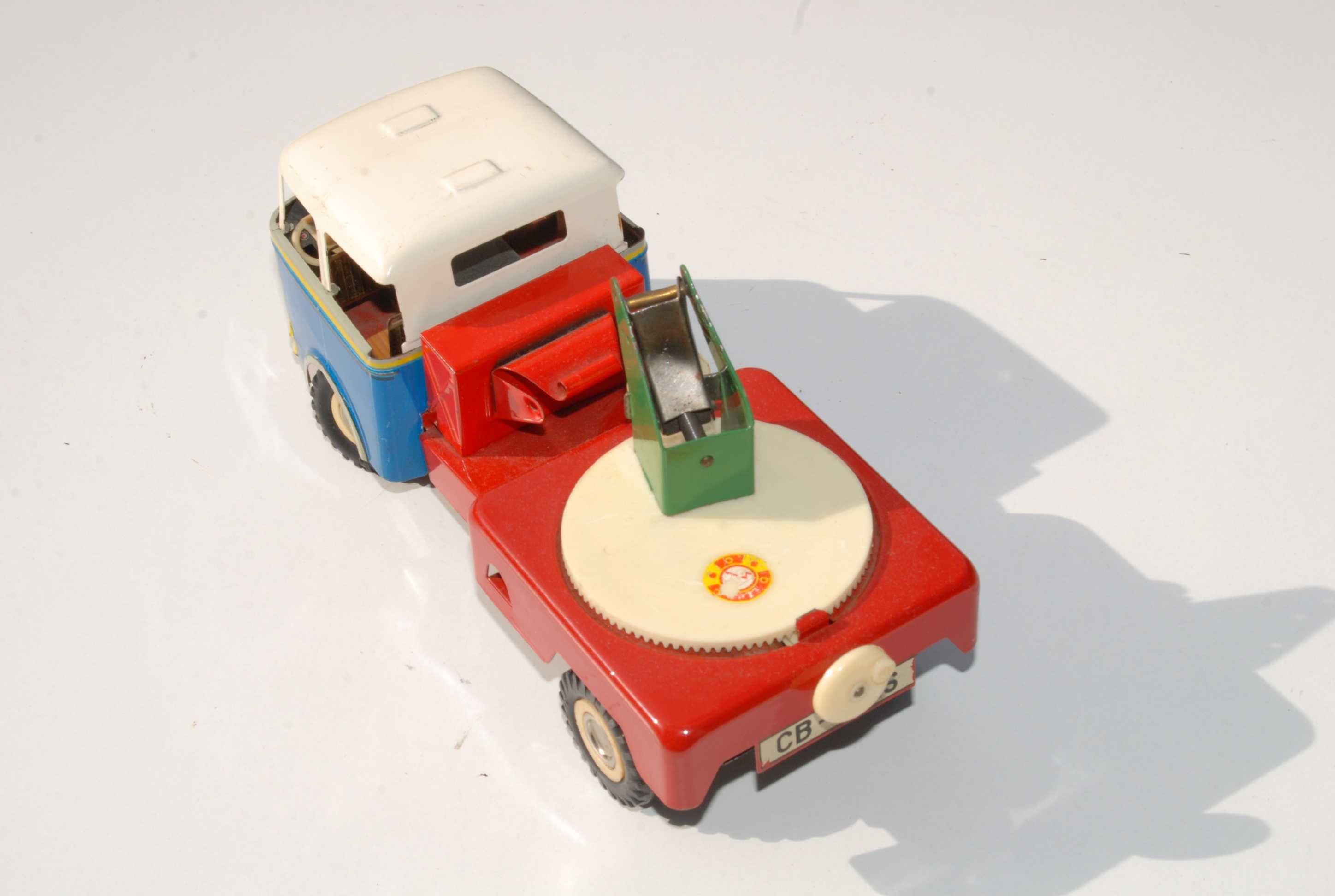 Stara zabawka blaszana ciężarówka Skoda 706 Ites unikat kolekcjonerski