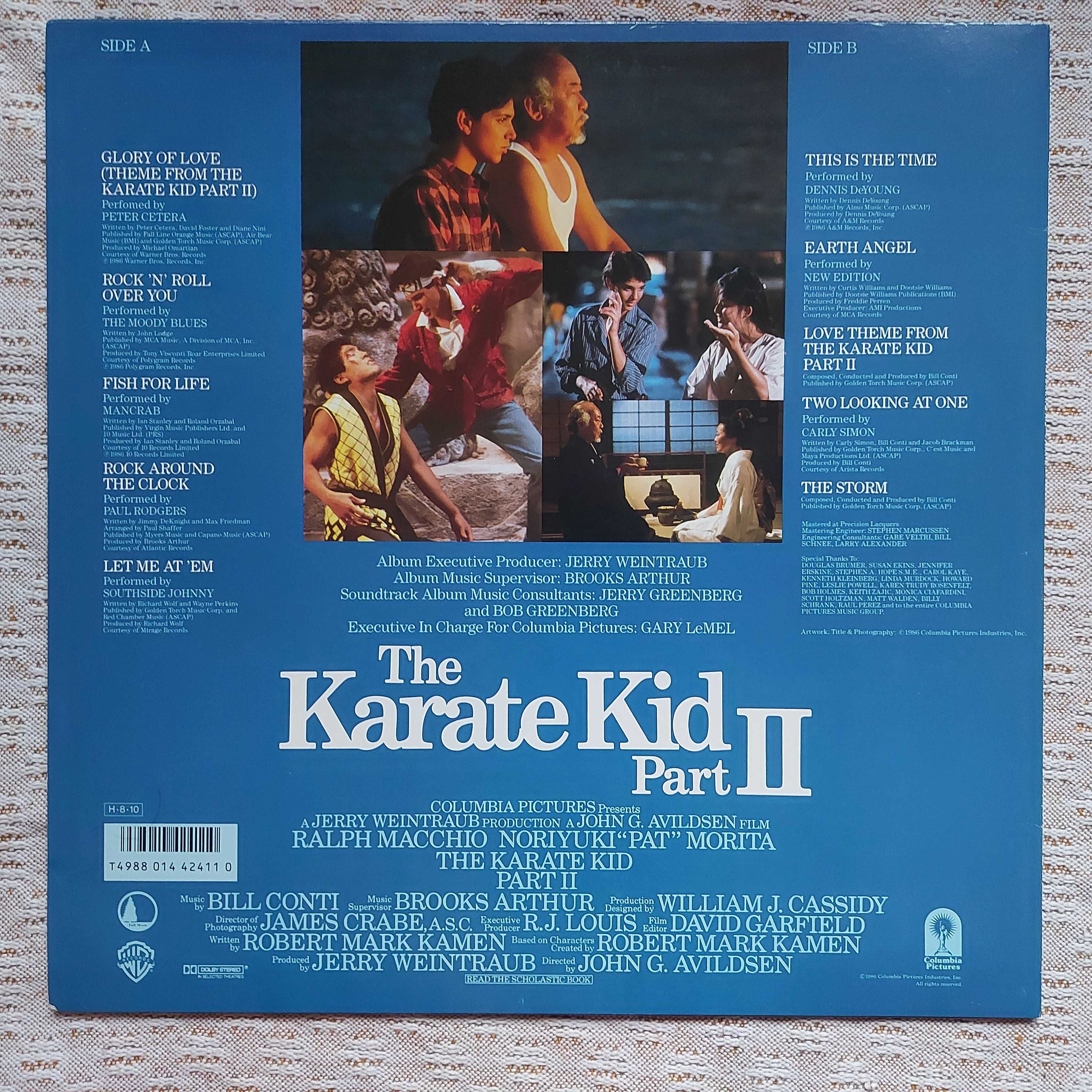 The Karate Kid Part II (Original Motion Picture Soundtrack) Japan NMNM