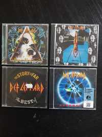 cd x 4 Def Leppard jeszcze w fabrycznej folii. Opis.