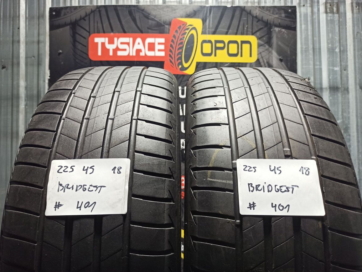 Opony letnie 225/45/18 BRIDGESTONE TURANZA T005# 401