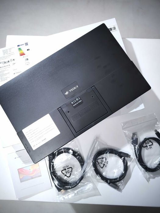 Портативний монітор 15,6 дюймів з динаміками, 1920х1080 IPS, 60 hz