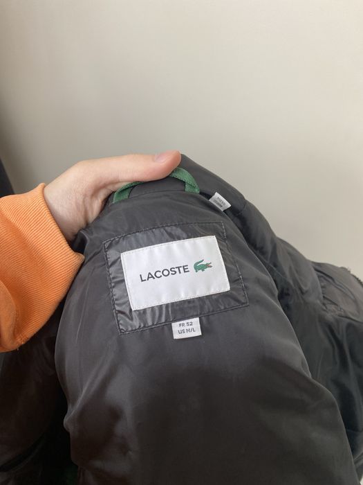 Пуховик Lacoste оригінал