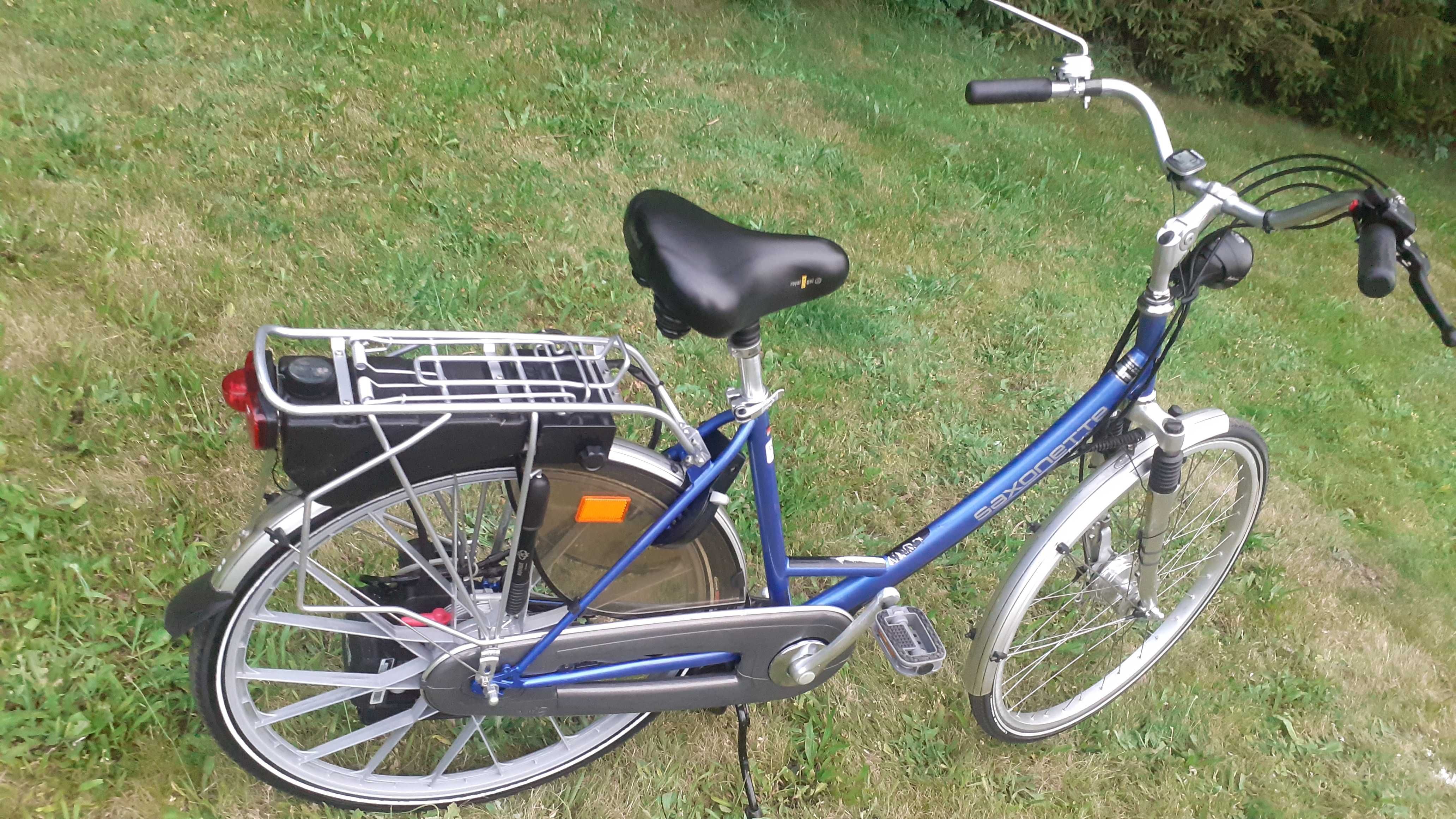 Rower Saxonette Luxus z silnikiem spalinowym Sachs E- start