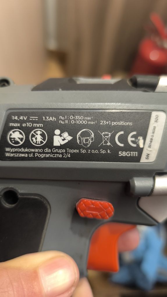 Wkrętarka Graphite 14v 58G111