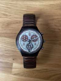 swatch chrono brownbrushed SCR400A