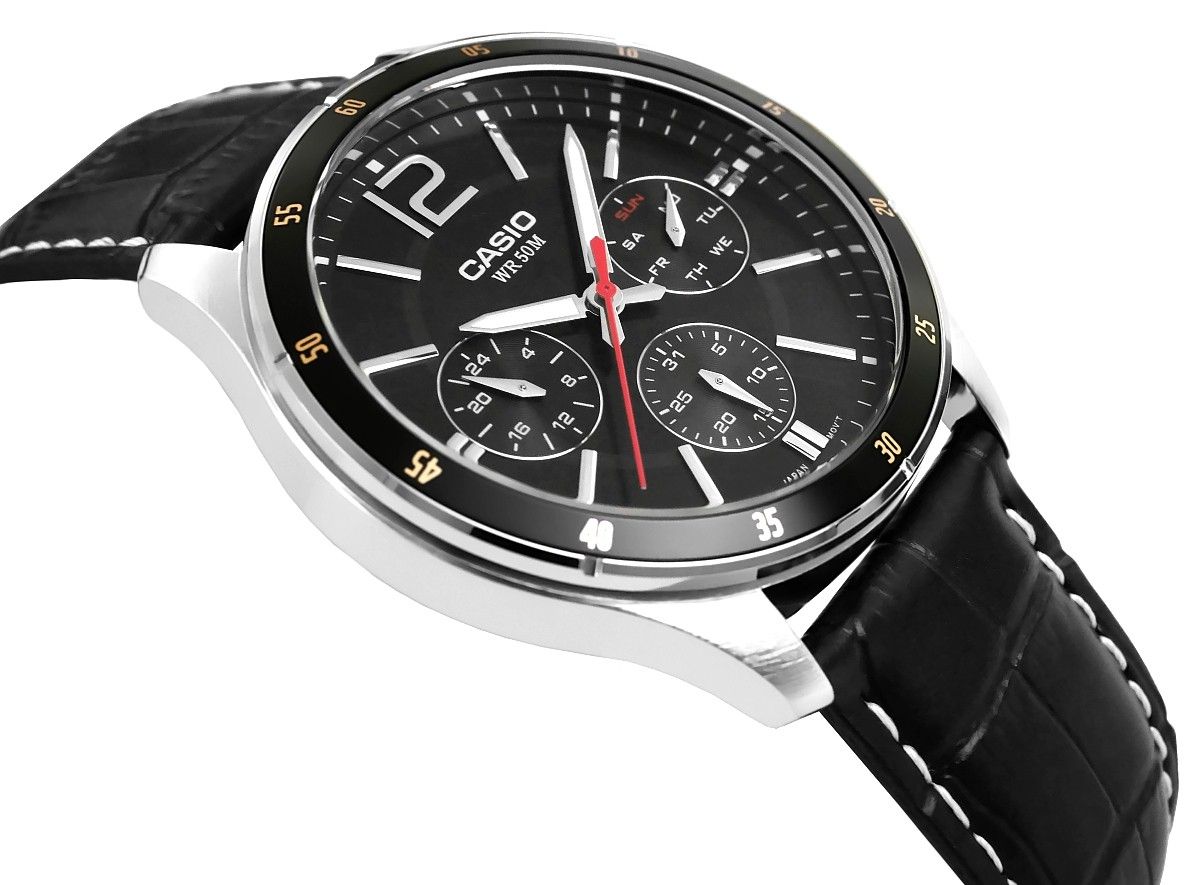 zegarek męski casio mtp-1374l-1avdf + box