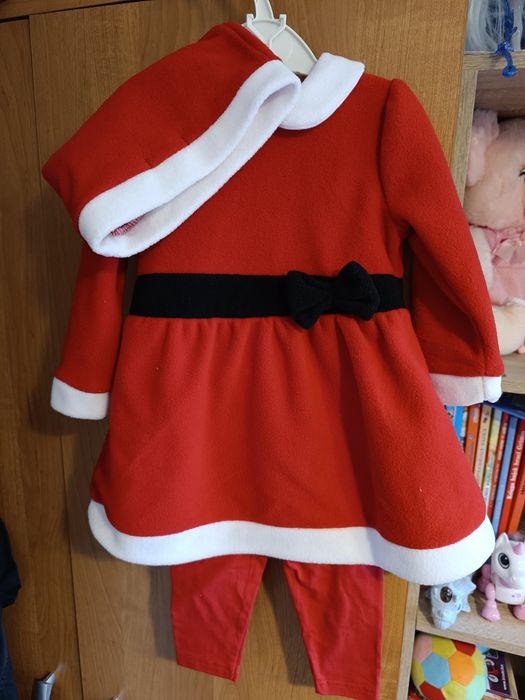 Strój Mikołajki dla dziewczynki