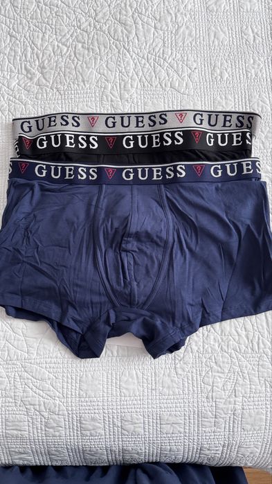 Guess bokserki meskie orginalne 3 pary XXL