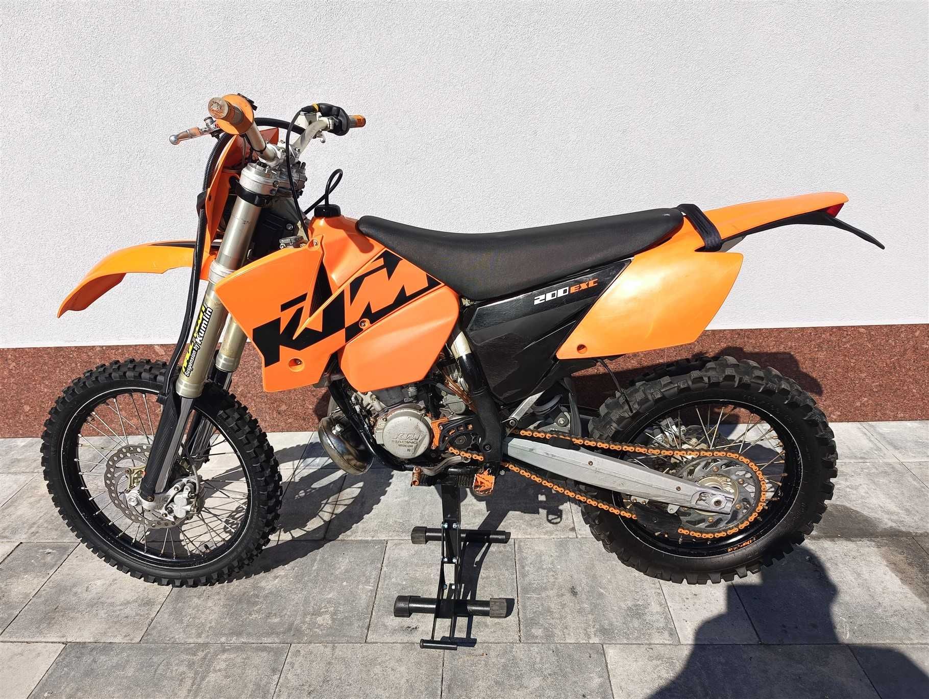 KTM EXC 200 2T, 2005 r. KUMLIN, WP, transport, raty na oświadczenie