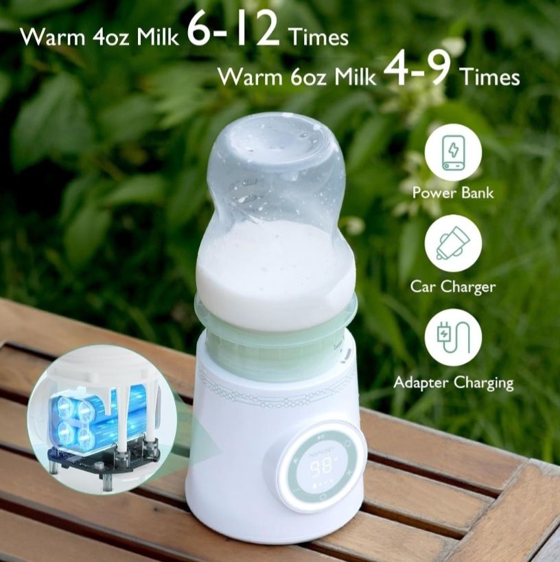 Momcozy przenośny podgrzewacz do butelek