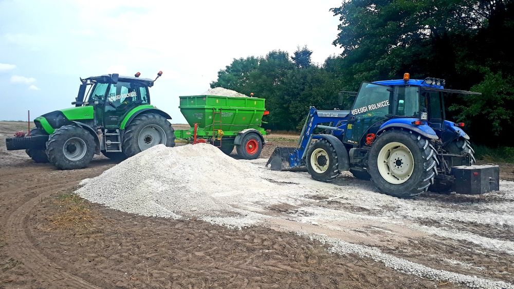 Usługi rolnicze Koszenie zbóż kukurydzy Siew pasowy STRIP TILL S