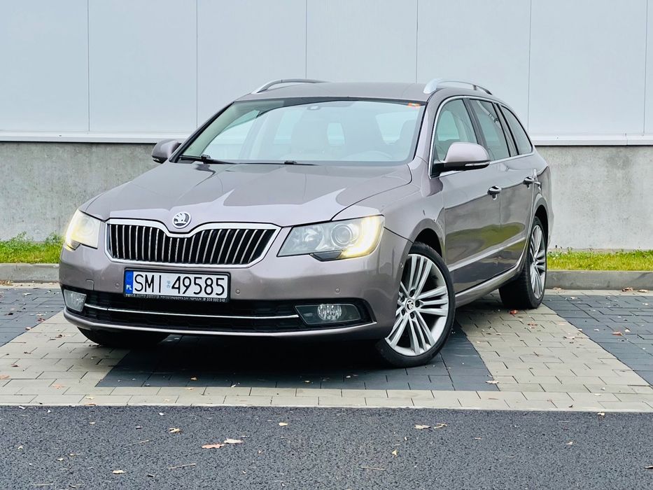 Skoda Superb Škoda Superb 2.0 TDI 170 KM 4x4 DSG – 2013 r. – Skóra, Full Opcja!
