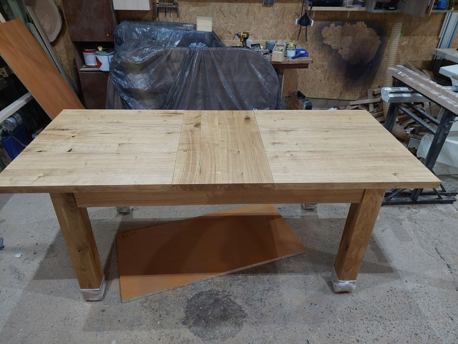 Stół z litego drewna , dębowy, jesionowy